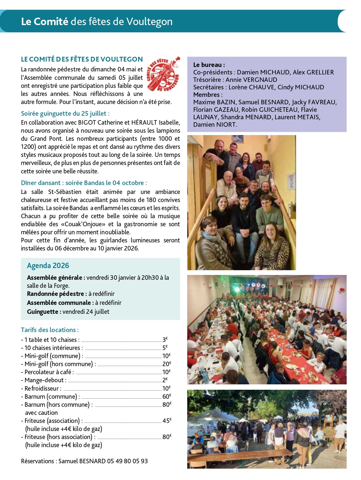 Comité des fêtes de Voultegon
