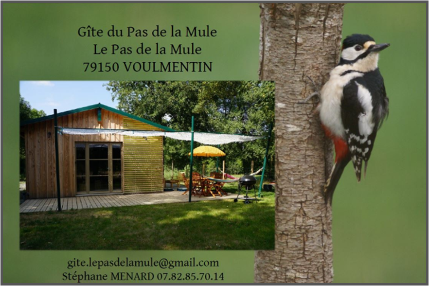 Carte de visite - Gîte Pas de la Mule